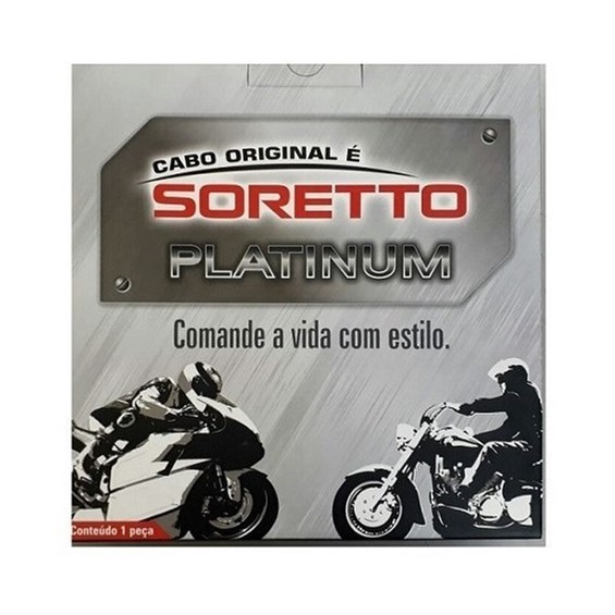 Cabo Harley Davidson DYNA LOW Rider FXDL Embreagem (soretto Platinum 47907)