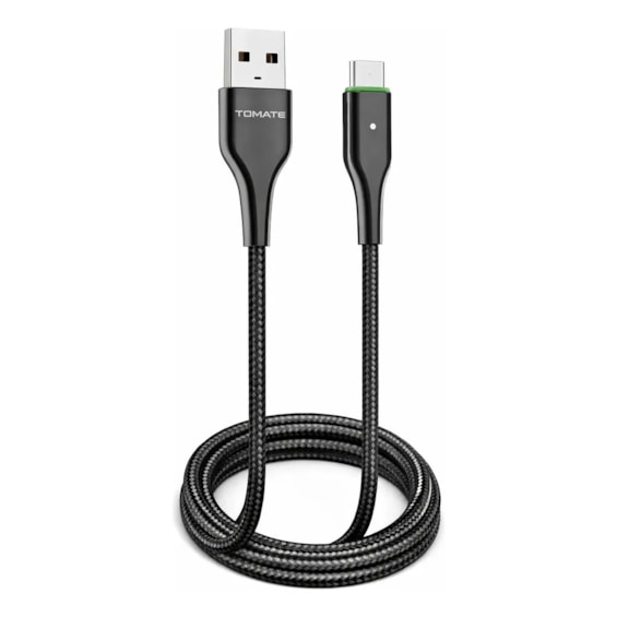 CABO MICRO (USB-TIPO C) 1M TURBO QUICK CHARGE TOMATE OR-C004/C1