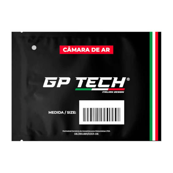 CAMARA AR GP TECH A-14 3.00-14 / 80/100-14 HONDA BIZ 100 / POP TRASEIRA 