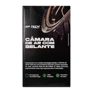 CAMARA AR GP TECH COM SELANTE A-14 3.00-14 / 80/100-14 HONDA BIZ 100 / POP TRASEIRA