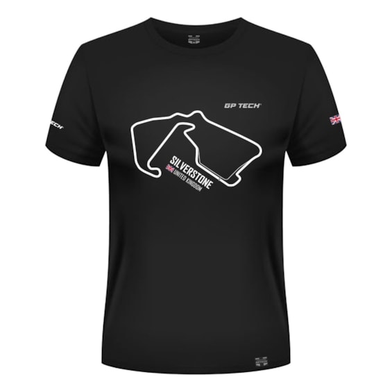 CAMISETA GP TECH UK SILVERSTONE