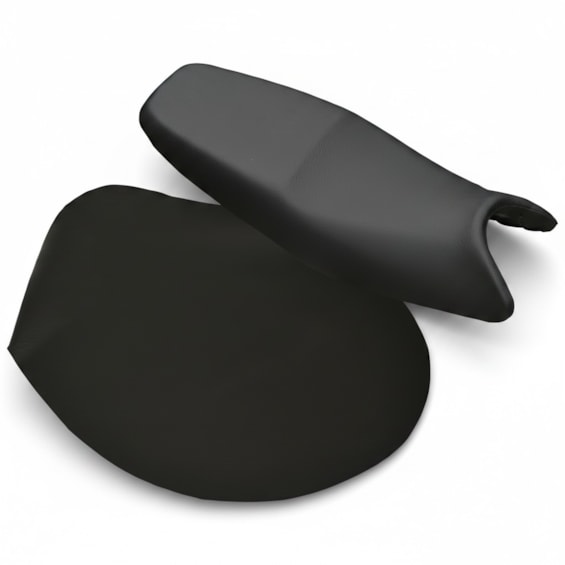 CAPA BANCO TITAN 125 / 150 / 160 2014-18 ANTI-DERRAPANTE PRETO (PIRACA