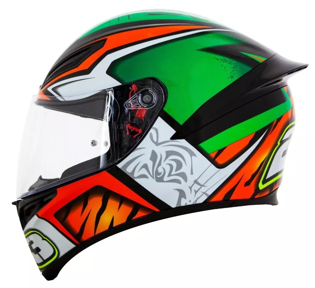 Capacete AGV K1 Nicolò Antonelli Réplica e Sinta-se um Piloto!