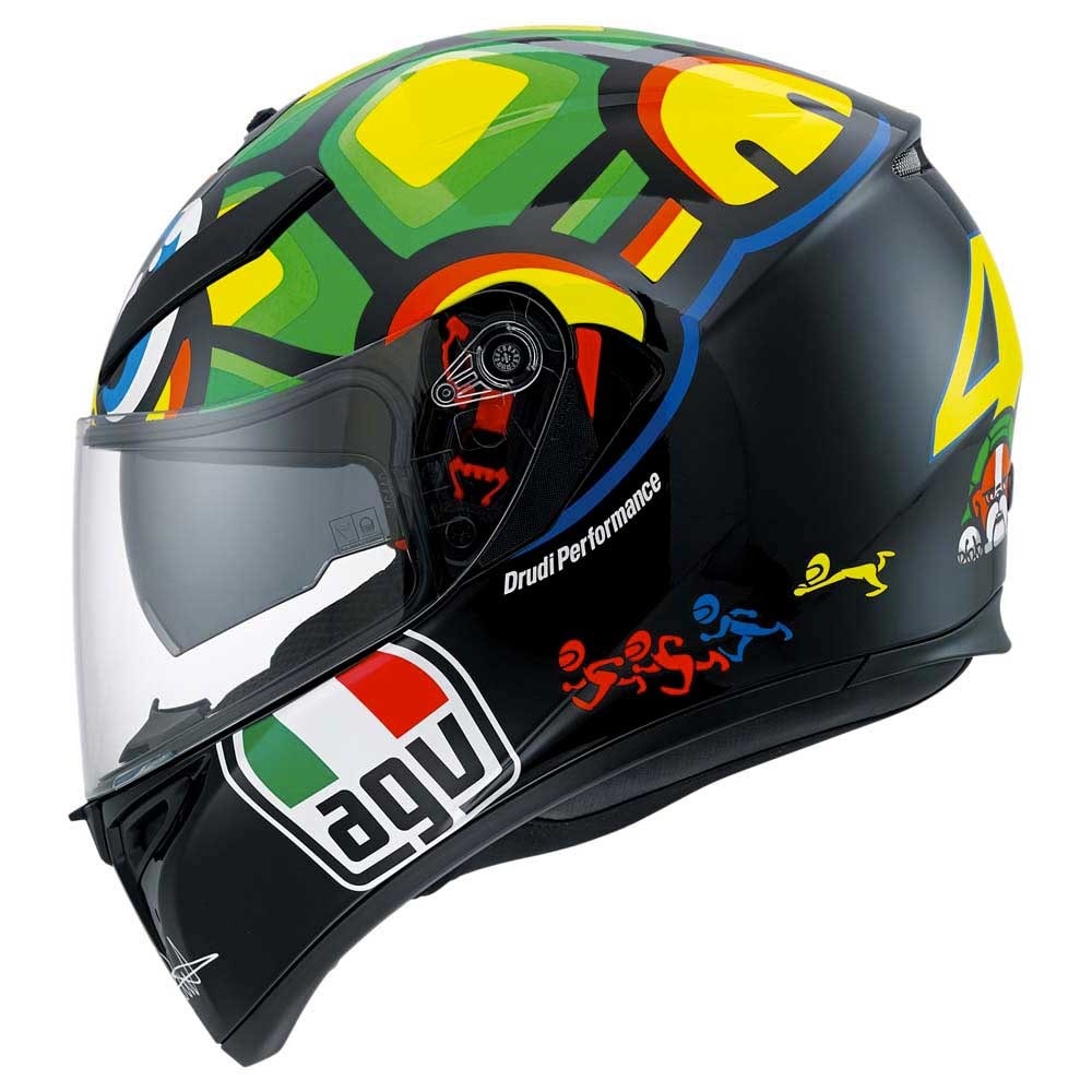 capacete agv tartaruga replica