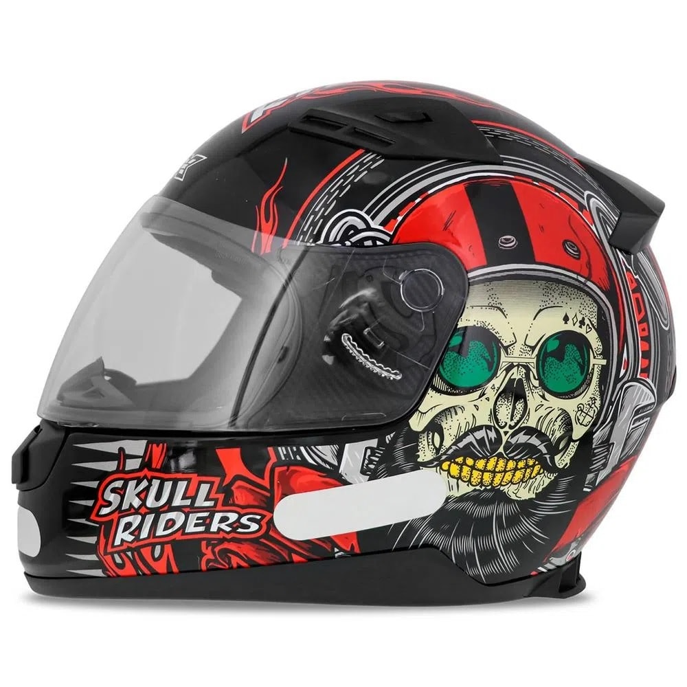 Capacete Ebf E0X Skull | Paulinho Motos