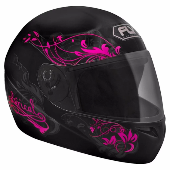 Capacete Feminino FLY F-9 Lyrical Fosco 