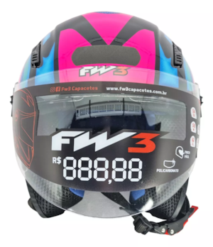 Capacete Feminino FW3 X OPEN UP FOX 