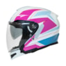 CAPACETE FEMININO GP TECH OPEN DUO R18 AGIO ABERTO
