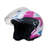 CAPACETE FEMININO GP TECH OPEN DUO R18 AGIO ABERTO