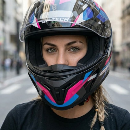 CAPACETE FEMININO GP TECH SENSE MOTION
