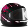 Capacete Feminino PRO TORK SM Super SPORT Moto Power GIRLS 