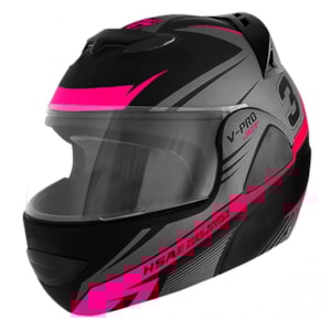 Capacete Feminino PRO TORK V-PRO JET 3 Articulado 