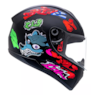 CAPACETE FLY DRIVE 2 HG LOKO FOSCO