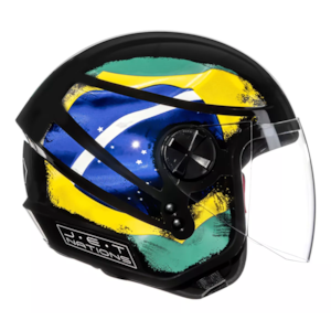 CAPACETE FLY NEW JET HG NATION BRASIL