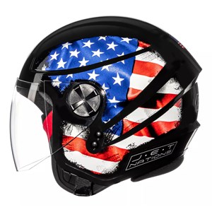 CAPACETE FLY NEW JET HG NATION USA