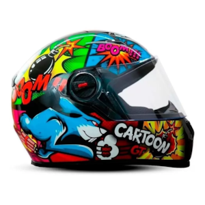 CAPACETE FW3 GT CARTOON BRILHANTE