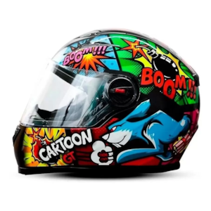 CAPACETE FW3 GT CARTOON BRILHANTE