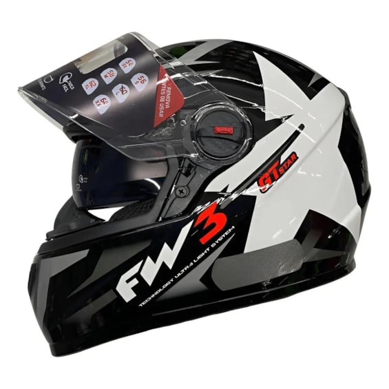 CAPACETE FW3 GTX SV STAR