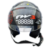 CAPACETE FW3 X OPEN ALEMANHA 