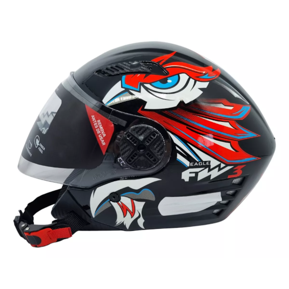 CAPACETE FW3 X OPEN EAGLE