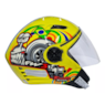 CAPACETE FW3 X OPEN TURBO BRILHANTE