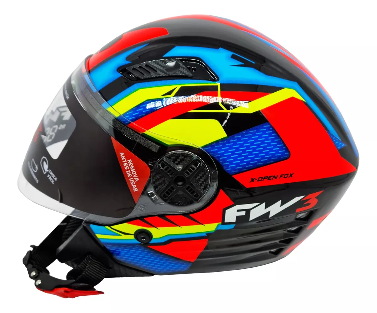 CAPACETE FW3 X OPEN UP 43 - Paulinho Motos