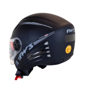 CAPACETE FW3 X OPEN UP LIMITED FOSCO