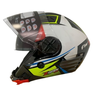 CAPACETE FW3 X OPEN UP STAR
