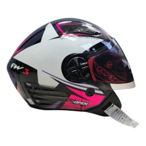 CAPACETE FW3 X OPEN UP STAR SV