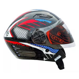 CAPACETE FW3 X OPEN USA 