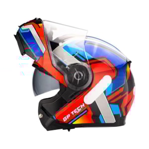 Capacete GP TECH A118 SV Fusion Articulado Robocop