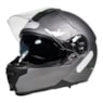 CAPACETE GP TECH A118 SV MONO ARTICULADO FOSCO TITANIUM