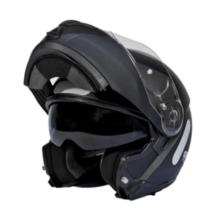 Capacete GP TECH A118 SV Mono Articulado Robocop Fosco 