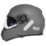 Capacete GP TECH A118 SV Titanium Mono Articulado Robocop Fosco 