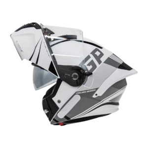 CAPACETE GP TECH A128 SV PULSE ARTICULADO BE YOURSELF