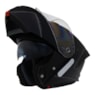 CAPACETE GP TECH A128 SV PULSE ARTICULADO MONO FOSCO