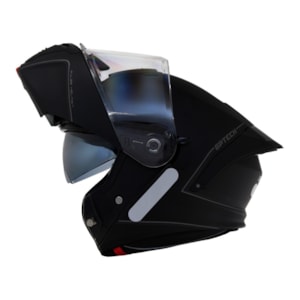 CAPACETE GP TECH A128 SV PULSE ARTICULADO MONO FOSCO