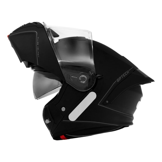 CAPACETE GP TECH A128 SV PULSE ARTICULADO MONO FOSCO