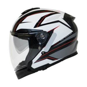 CAPACETE GP TECH OPEN DUO R18 AGIO ABERTO