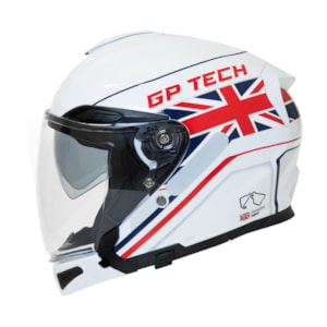 CAPACETE GP TECH OPEN DUO R18 GP UK ABERTO