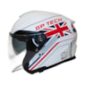 CAPACETE GP TECH OPEN DUO R18 GP UK ABERTO