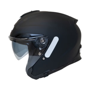 CAPACETE GP TECH OPEN DUO R18 MONO FOSCO ABERTO