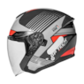 CAPACETE GP TECH OPEN OF669 AIR FOSCO ABERTO