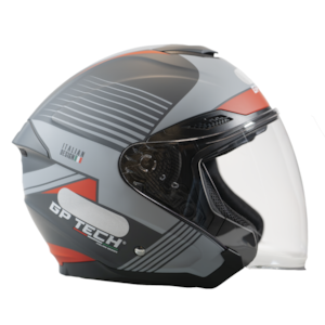 CAPACETE GP TECH OPEN OF669 AIR FOSCO ABERTO