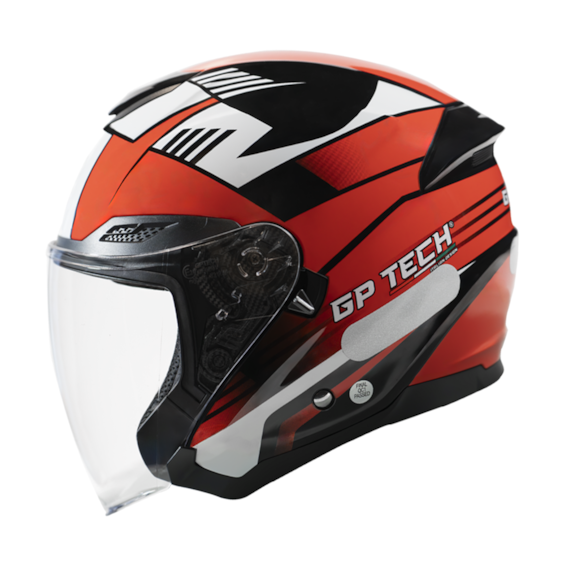 CAPACETE GP TECH OPEN OF669 FLAG ABERTO