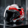 CAPACETE GP TECH OPEN OF669 FLAG ABERTO