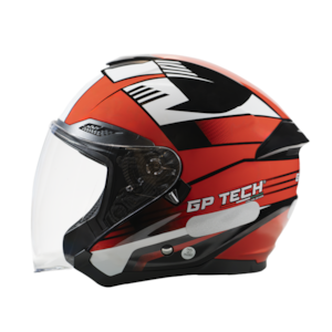 CAPACETE GP TECH OPEN OF669 FLAG ABERTO
