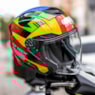 CAPACETE GP TECH OPEN OF669 FLAG ABERTO