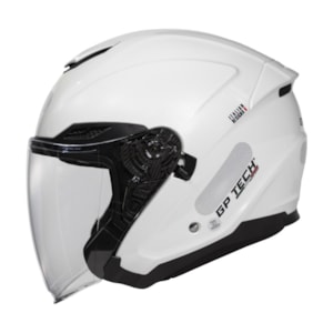 CAPACETE GP TECH OPEN OF669 MONO METALIZADO ABERTO