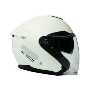 CAPACETE GP TECH OPEN OF669 PEROLIZADO ABERTO